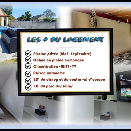 15Min De Disney, Dependance Et Piscine Privee A La Campagne Crevecoeur-en Brie Exterior foto